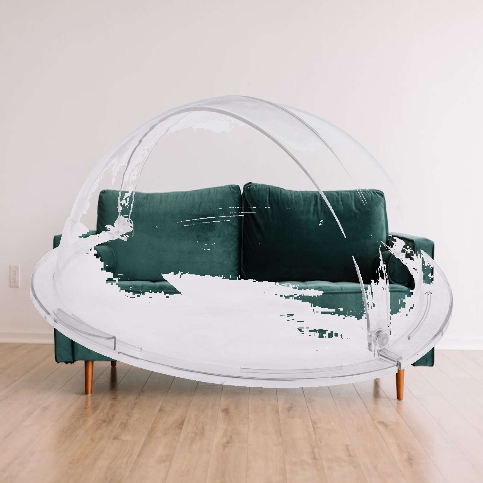 Plastic Dome Clear - Прозрачная крышка для торта, практичная портативная