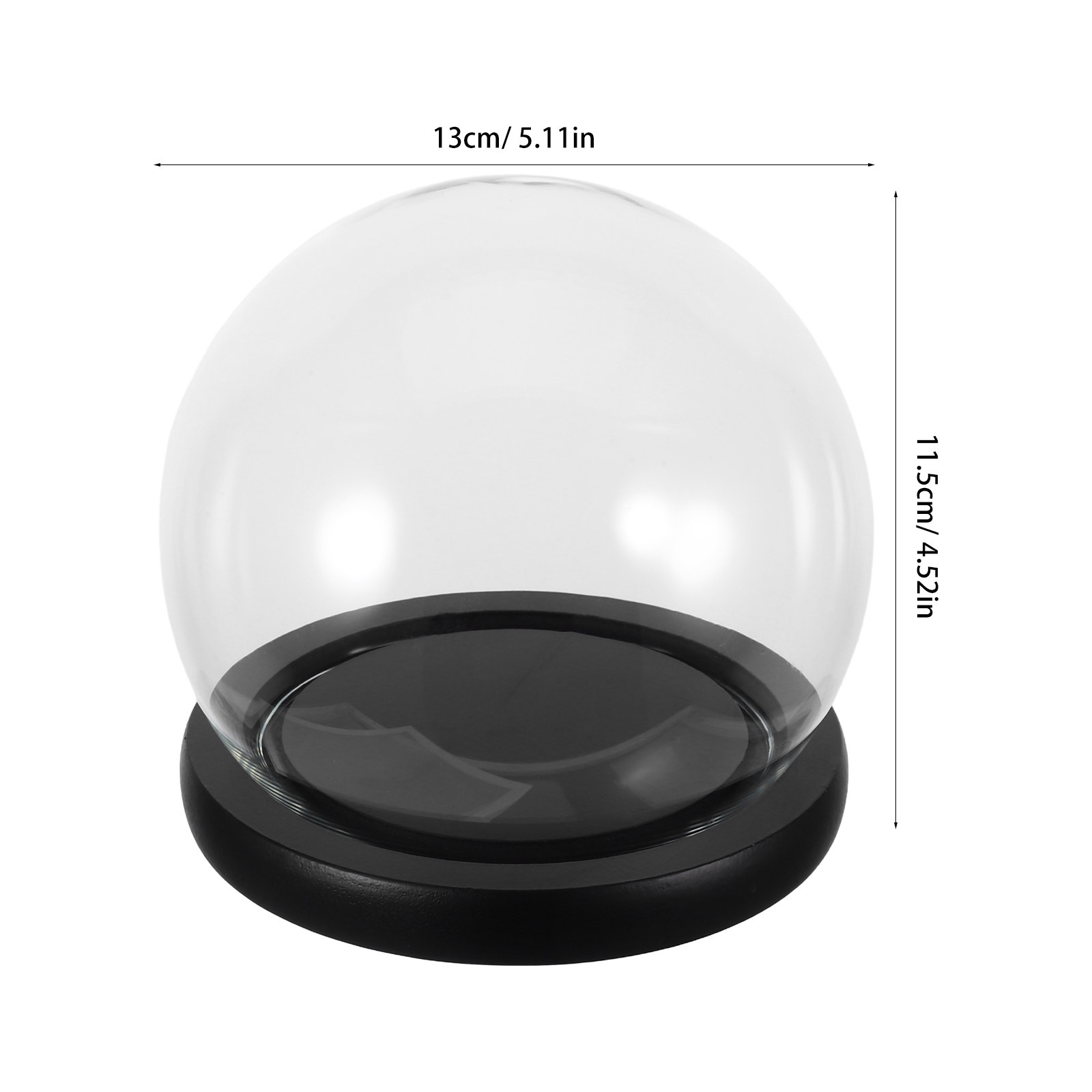Стеклянный купол-колпак с проч – обзор и цена Plastic Dome Clear